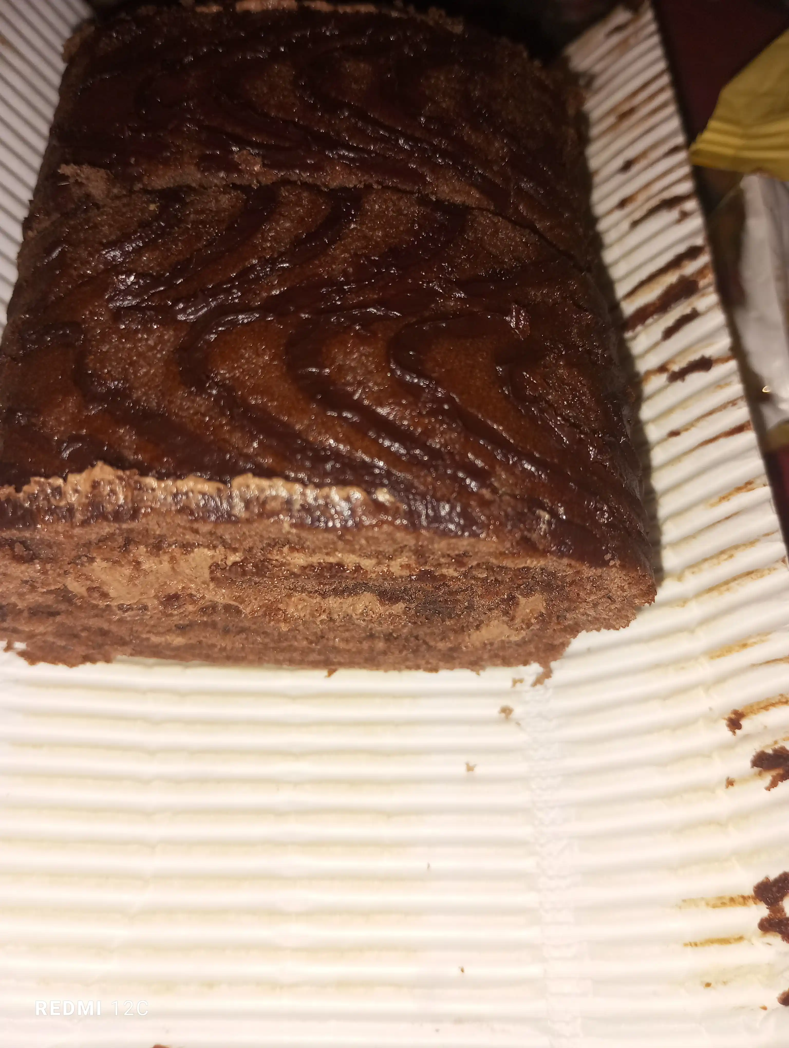 Rulet Yashkino, biskvitli, shokoladli, 200 g