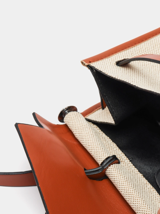 Ayollar uchun sumka shopper, ekocharm, yelkama, o'qish va ish uchun