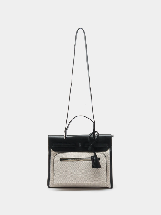 Ayollar uchun sumka shopper, ekocharm, yelkama, o'qish va ish uchun