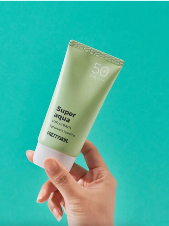 Namlantiruvchi quyoshdan himoya qiluvchi krem Prettyskin SPF50+ PA++++, 70 ml