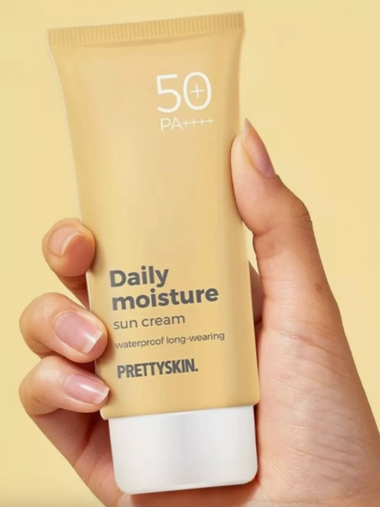 Namlantiruvchi quyoshdan himoya qiluvchi krem Prettyskin SPF50+ PA++++, 70 ml