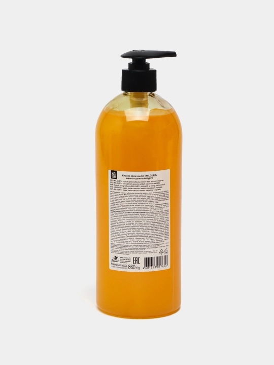 Suyuq krem-sovun MilGurt, yogurtdagi mango va qovun, 860 gr