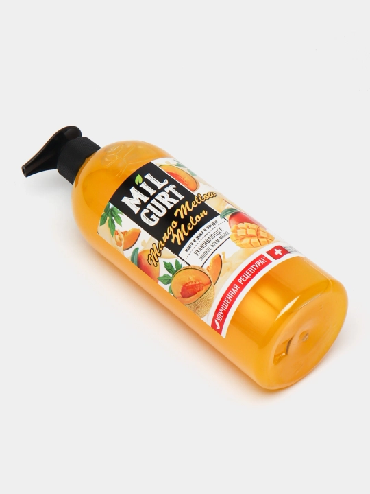 Suyuq krem-sovun MilGurt, yogurtdagi mango va qovun, 860 gr
