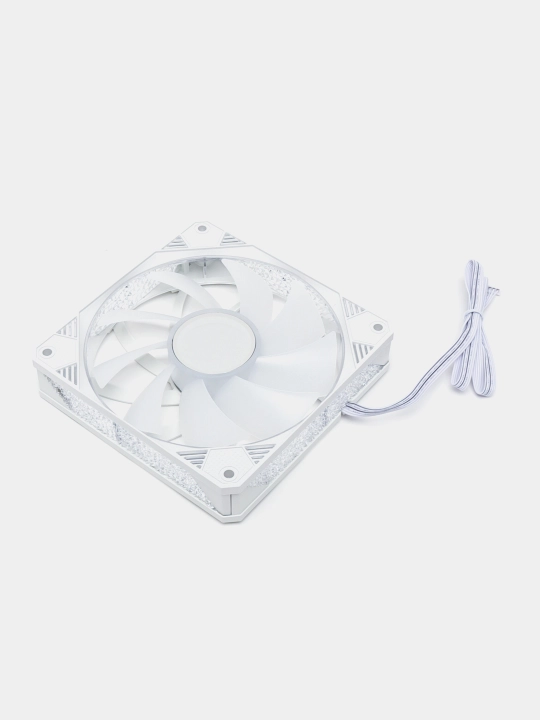 Sovutish ventilyatori Snowman ARGB, cheksiz oyna dizayn, 120 mm