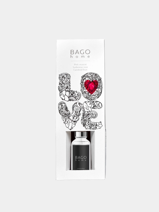 Tabiiy xushbo'y diffuzor BAGO home Love only, 30 ml