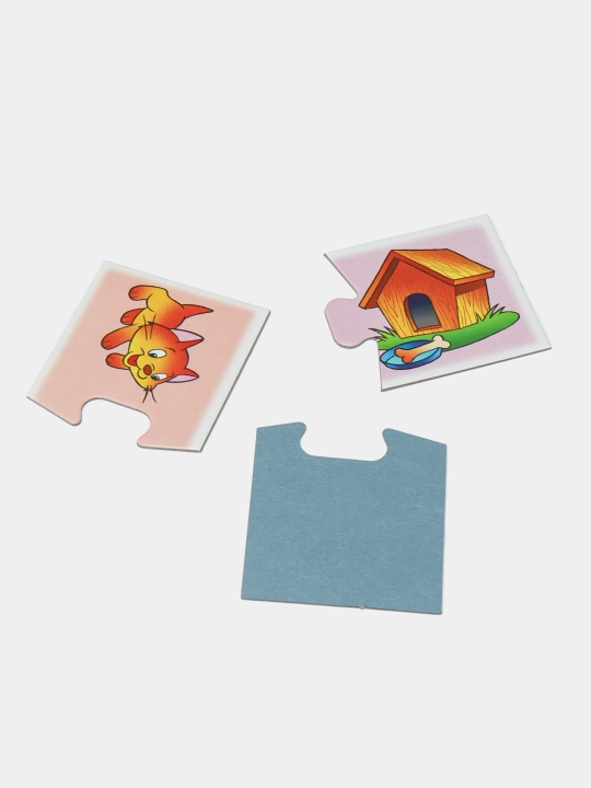 Bolalar o'yini "Kimning uyi?", Step Puzzle  76239 q0000039634