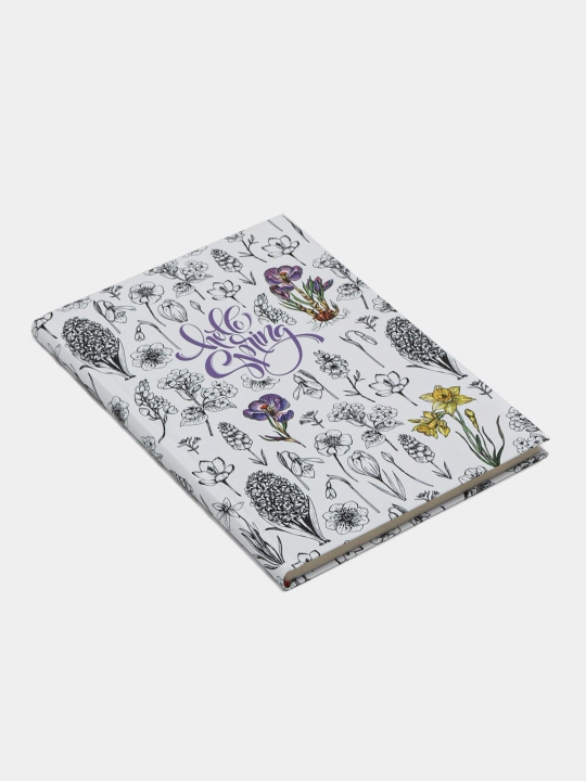 Блокнот в клетку 143 * 210 мм, 80 листов, Soft touch 19508 19511 q0000013318
