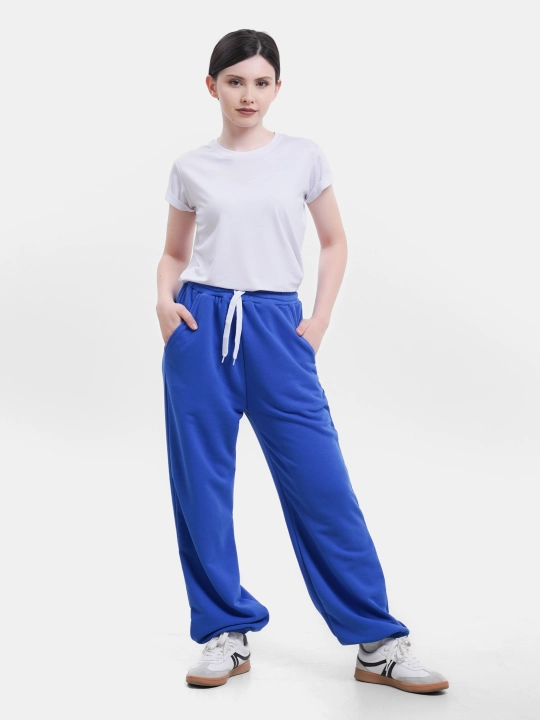 Keng joggerlar, ayollar oversize