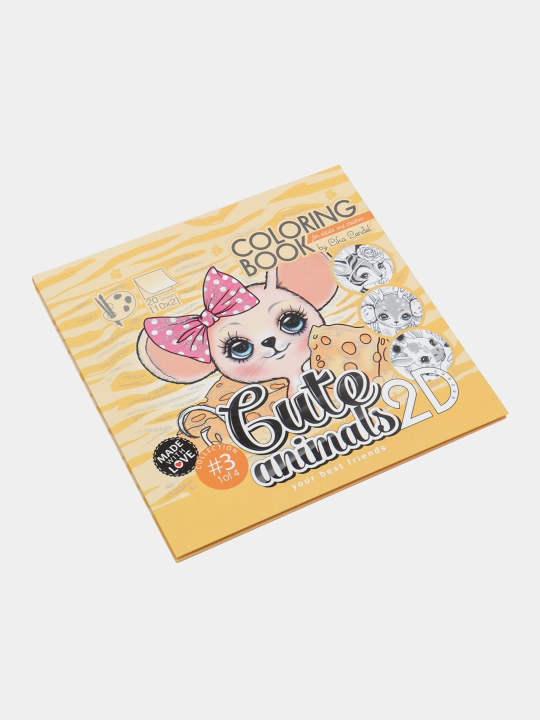 Rang berish kitobi, 170 gsm, 200 * 200 mm, 20 varaq, matli laminatsiya, 20414 q0000015041