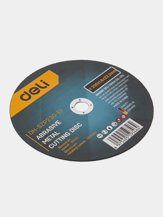 Metall kesish diski Deli EDH-SZP230-E1, 230 * 1.6 * 22.2 mm - 