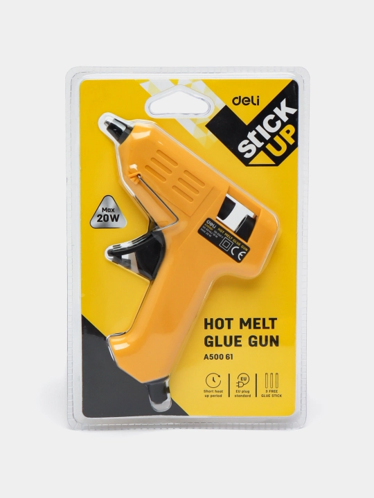 Issiq yopishtiruvchi qurol Deli EA50061, 20W - 