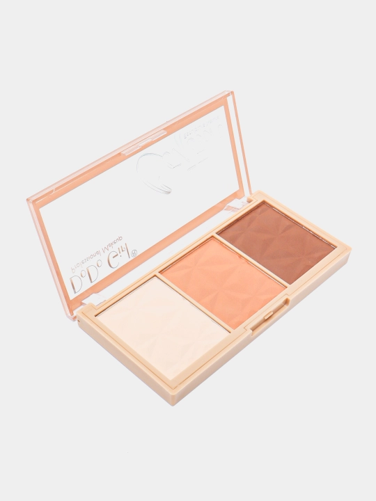 Контур для лица от DoDo Girl Contour, 3 цвета