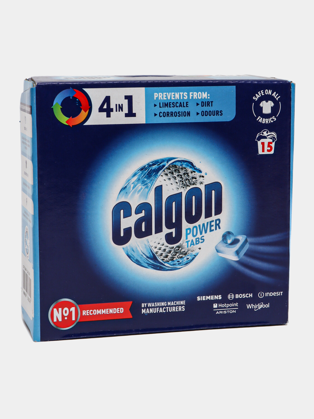 Средства для очистки барабана стиральных машин от накипи и грязи Calgon  Power Tabs, 15 шт купить по низким ценам в интернет-магазине Uzum (1027275)