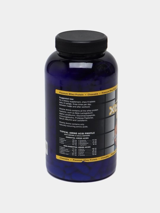 Aminokislotalar kompleksi Xtreme Amino banan, 330 tabletkalar