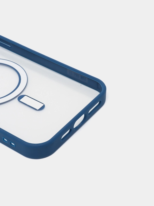 Чехол MagSafe для iPhone 7, 8, SE, XR, 11, 12, 13, 14, 15, 16 Pro, Max, Plus, mini, прозрачный, силиконовый