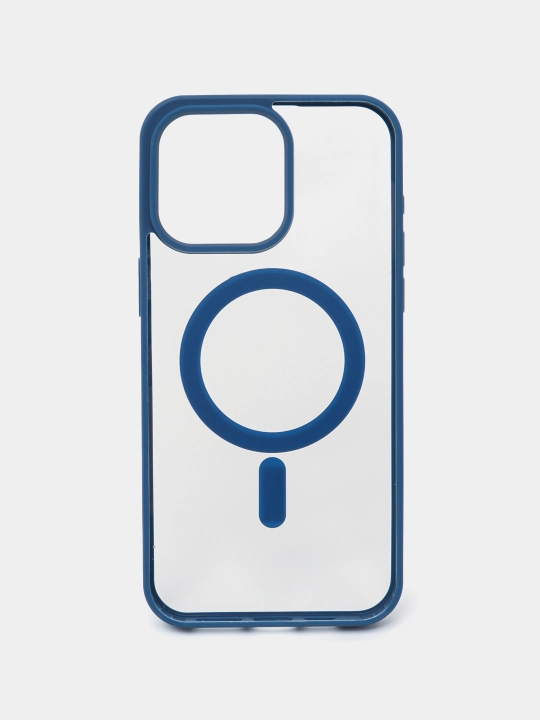 Чехол MagSafe для iPhone 7, 8, SE, XR, 11, 12, 13, 14, 15, 16 Pro, Max, Plus, mini, прозрачный, силиконовый
