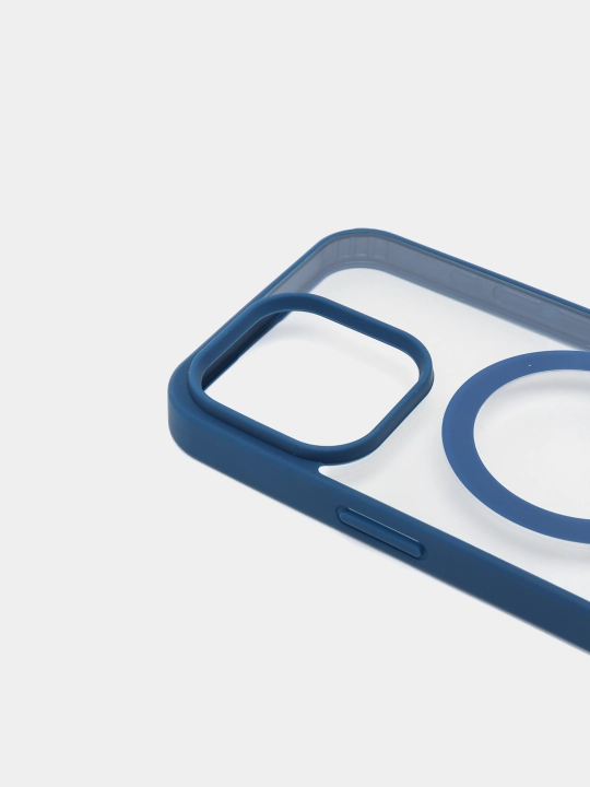 Чехол MagSafe для iPhone 7, 8, SE, XR, 11, 12, 13, 14, 15, 16 Pro, Max, Plus, mini, прозрачный, силиконовый