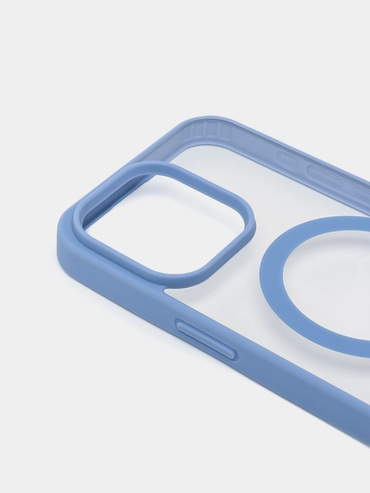 Чехол MagSafe для iPhone 7, 8, SE, XR, 11, 12, 13, 14, 15, 16 Pro, Max, Plus, mini, прозрачный, силиконовый