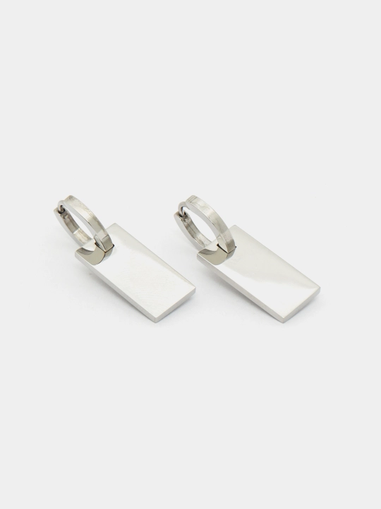 Серьги Stainless Steel, из нержавеющая стали, украшения для девушек и женщин