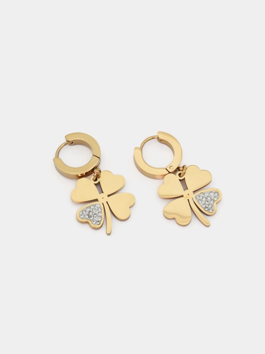 Серьги Stainless Steel, из нержавеющая стали, украшения для девушек и женщин