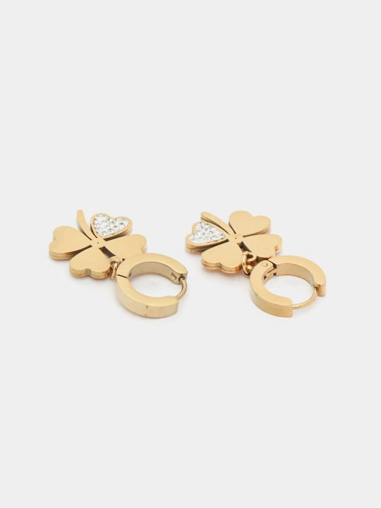 Серьги Stainless Steel, из нержавеющая стали, украшения для девушек и женщин