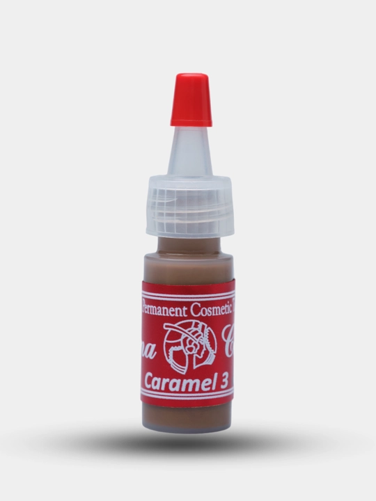 Permanent qosh bo'yanish pigmenti Perma Color, "Caramel 3"