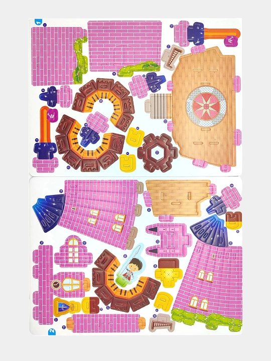 Игра-мозаика для детей 3D Puzzle