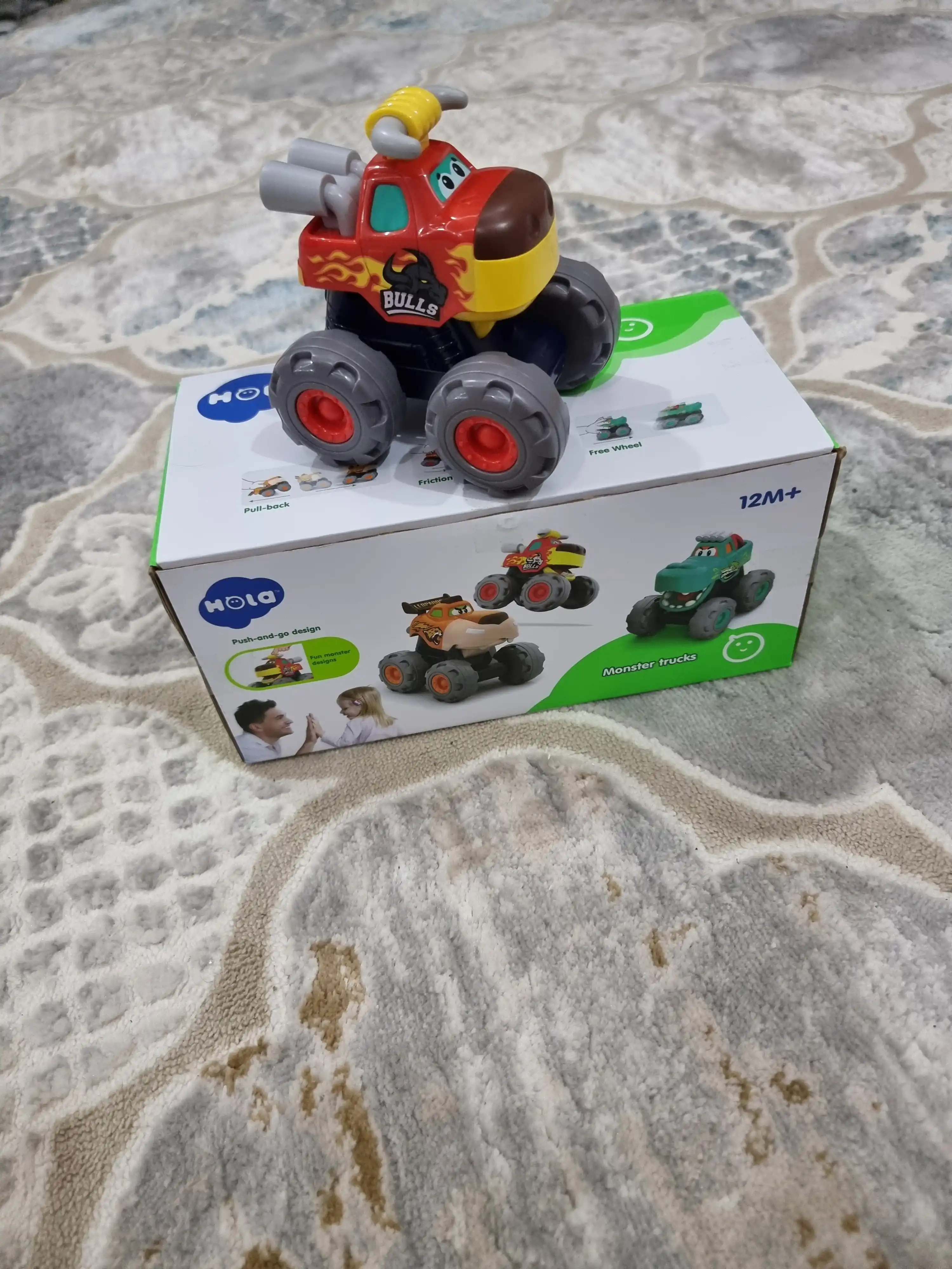 Mashinalar to'plami Hola Monster Truck, 3 dona