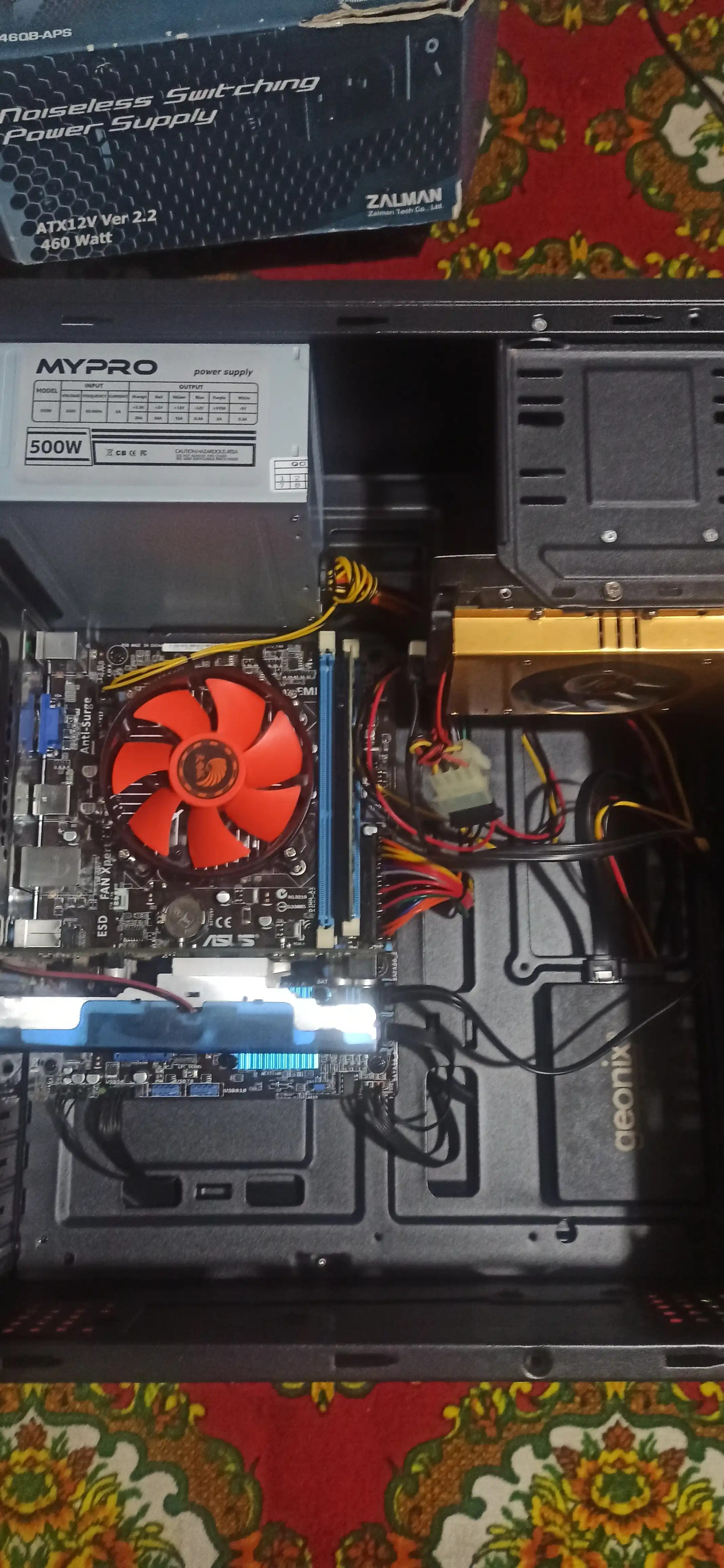 Kompyuter Intel Core i5 4 yadro protsessoriga asoslangan tizim bloki