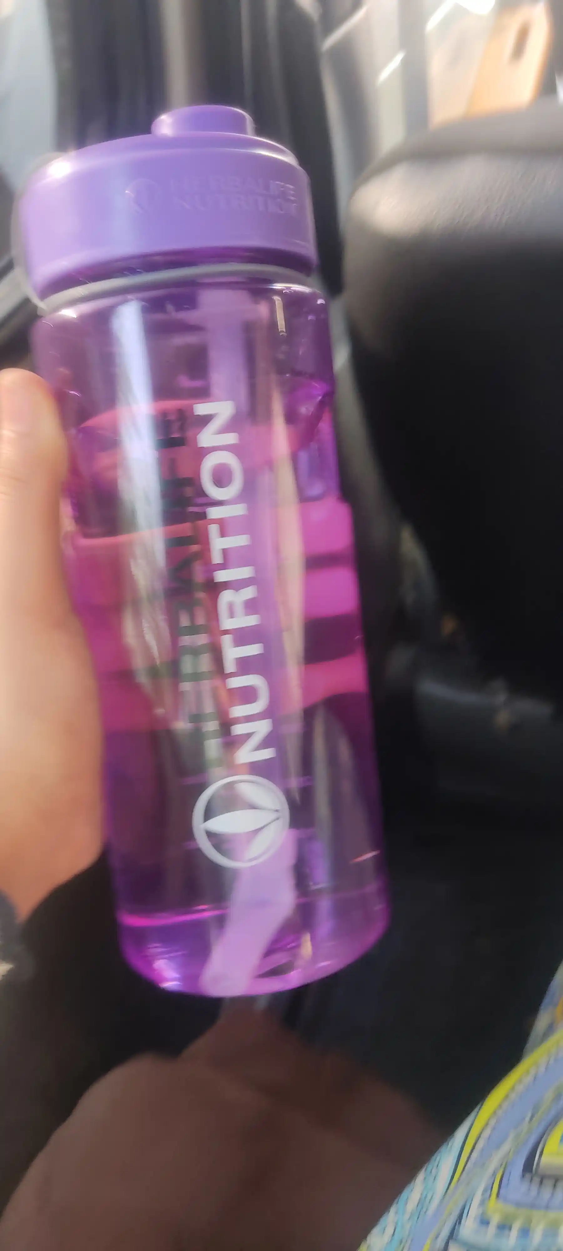 Fitnes uchun sport suv idish shishasi, gradient rangli, 1000 ml