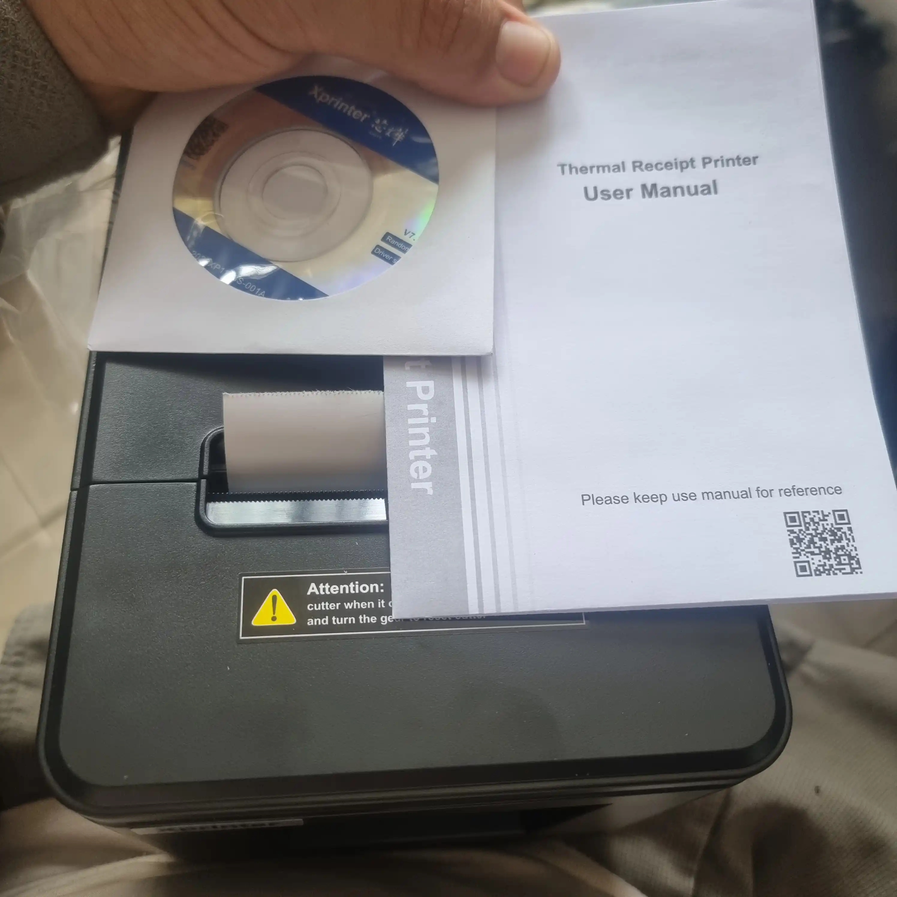 Термопринтер для чеков Xprinter XP-H200N, 80 мм