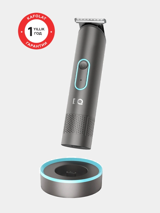 Trimmer BQ TR1001 quruq va ho'l soqol uchun, quvvat 5 Vt, 4 qo'shimcha, suvdan himoya IPX6