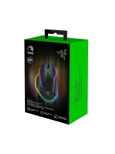 Razer Basilisk V3 Razer Chroma RGB, 26000 DPI, IPS 650, 2nd-gen Razer Optical Mouse Switch 5
