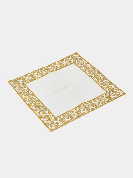 Naqshli qog'oz salfetkalar, 33*33 sm, 2 qatlamli, sellyuza, 15 dona