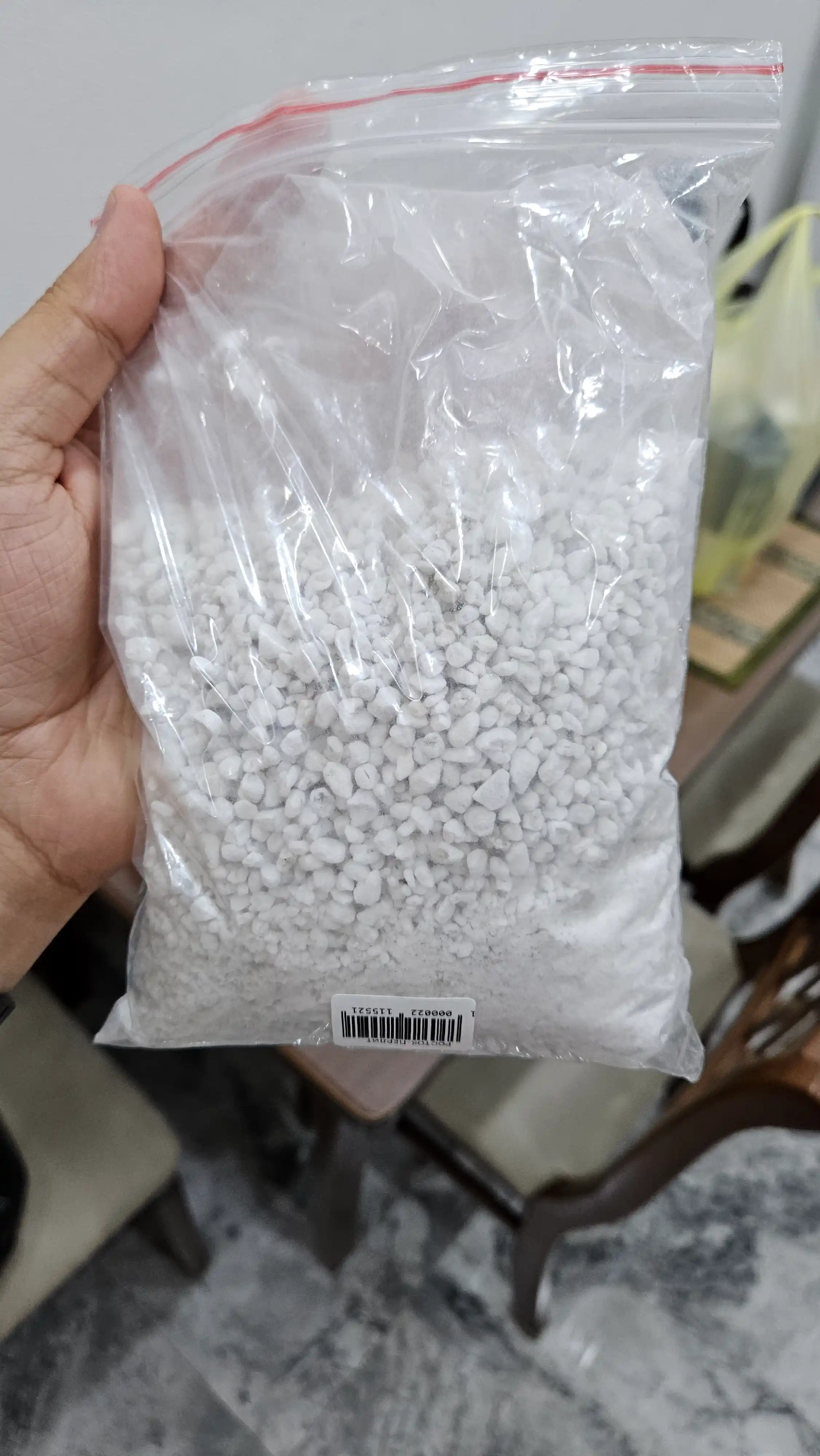 Perlit, o'simlik o'sishi va rivojlanishi uchun, 200 g, gul otroskalarni ildizlatish, 1 litr