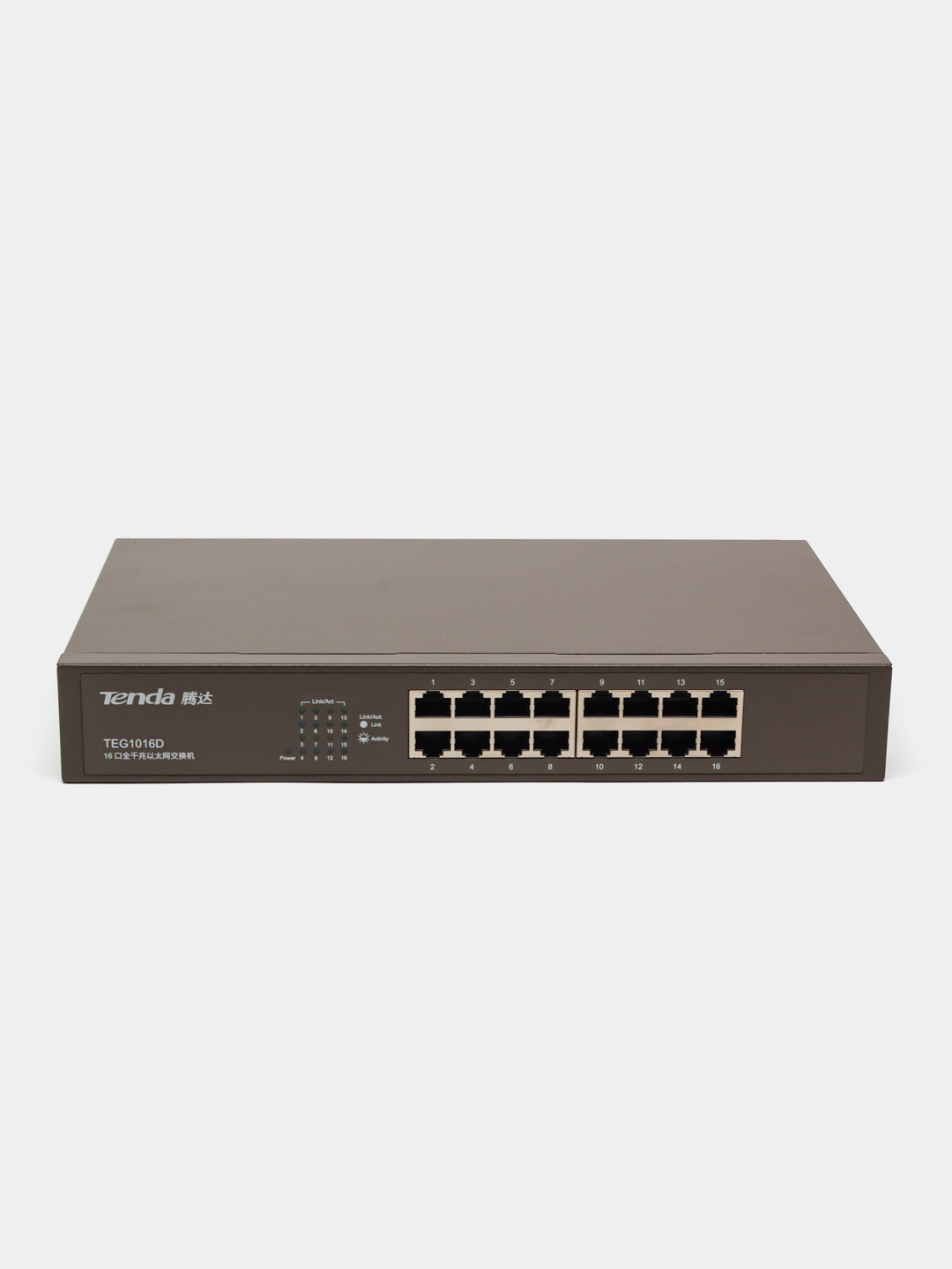 Хаб Tenda TEG 1016D 16p, гигабит - 