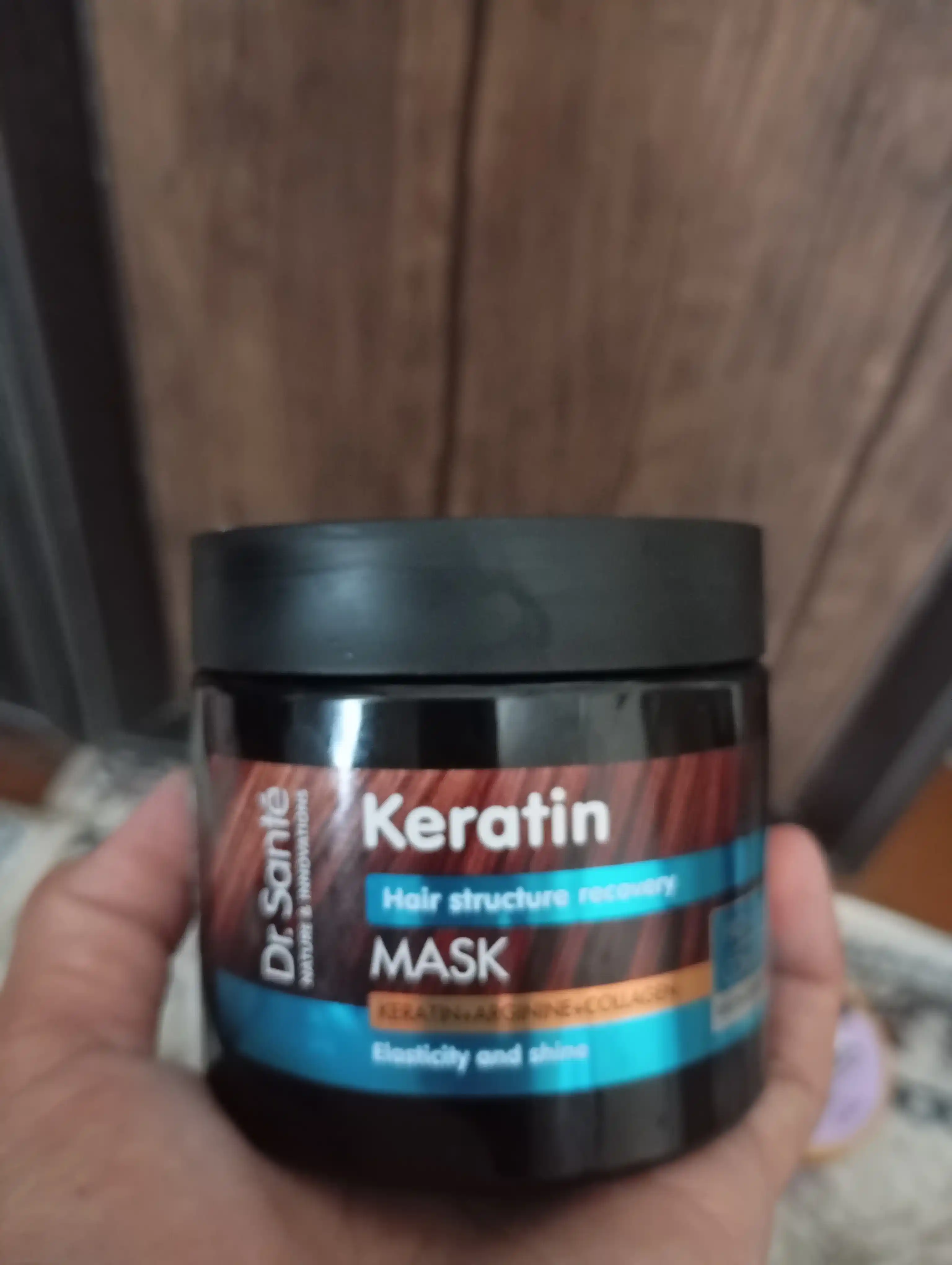 Keratin маска для тусклых и ломких волос Dr.Sante, 300 мл