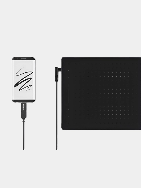 Huion grafik plansheti RTP-700, qora, RTP-700