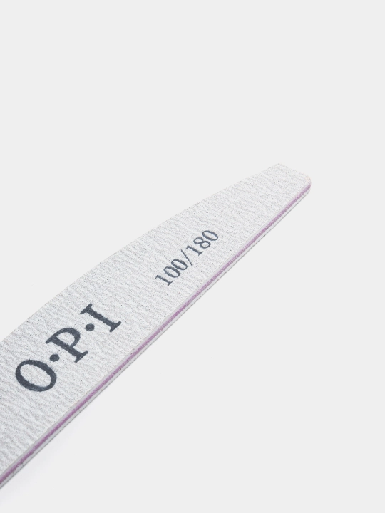 Пилка для ногтей OPI 100/180, длина 18 см