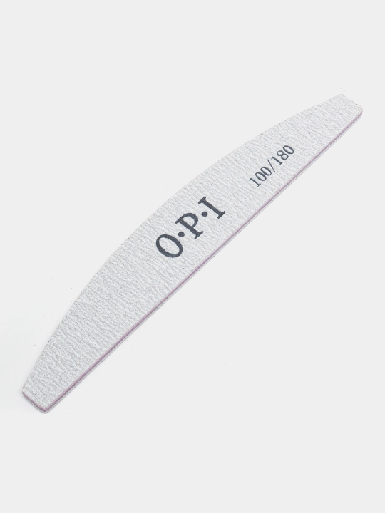 Пилка для ногтей OPI 100/180, длина 18 см
