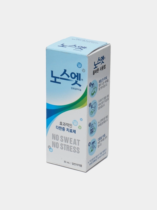 Dezodorant, haddan tashqari terlashga qarshi, sharikli, No Sweat No Stress, 30 ml