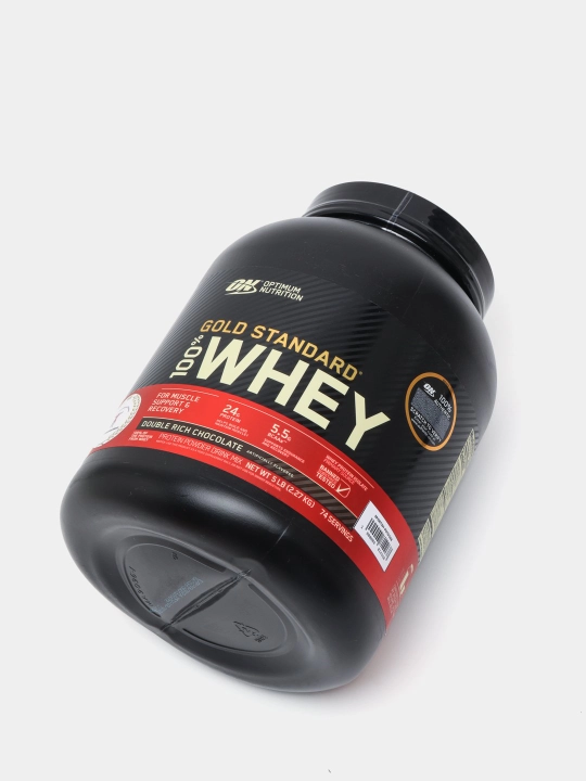 Протеин Optimum Nutrition "cо стикером" Whey Gold Standard, для набора веса, 2.27 кг