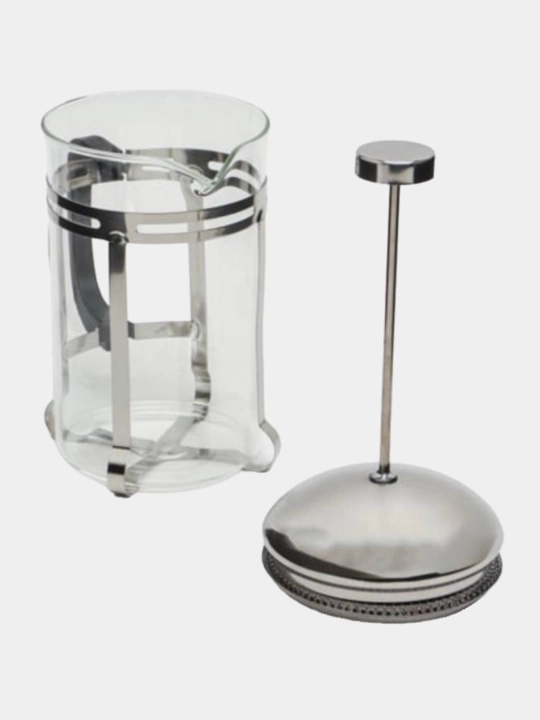 Fransuz pressli shisha choynak, qahva va choy uchun, 350 ml, 600 ml, 800 ml, 1000ml, Xitoy
