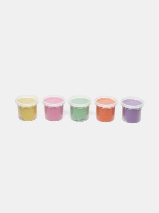 Kamalakli qum, 5 ta rang to'plamda, har biri 140 g, Pt-015 q0000010866