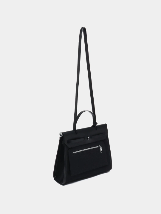 Ayollar uchun sumka shopper, ekocharm, yelkama, o'qish va ish uchun