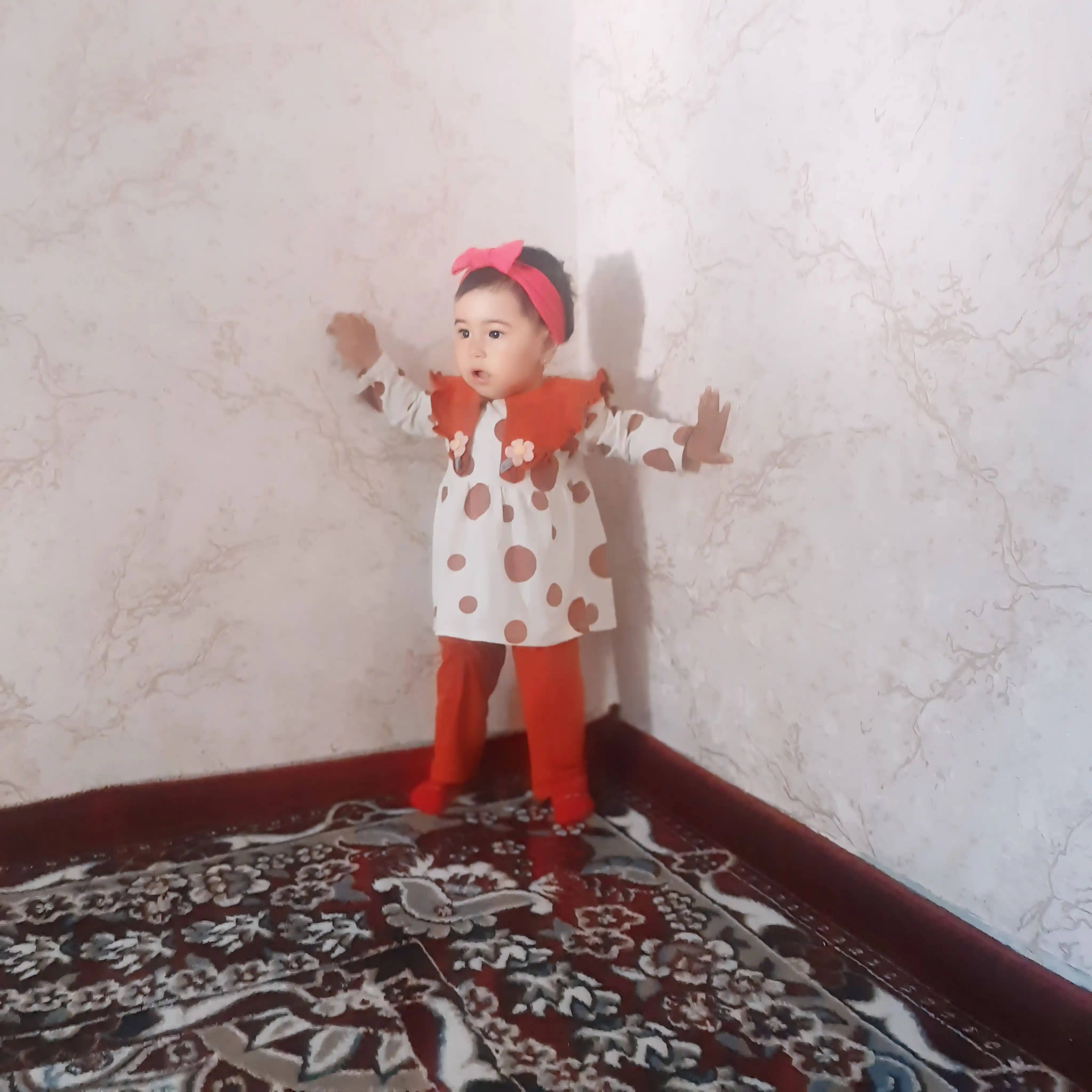 Повязка на голову для девочек, ободок для волос с бантом