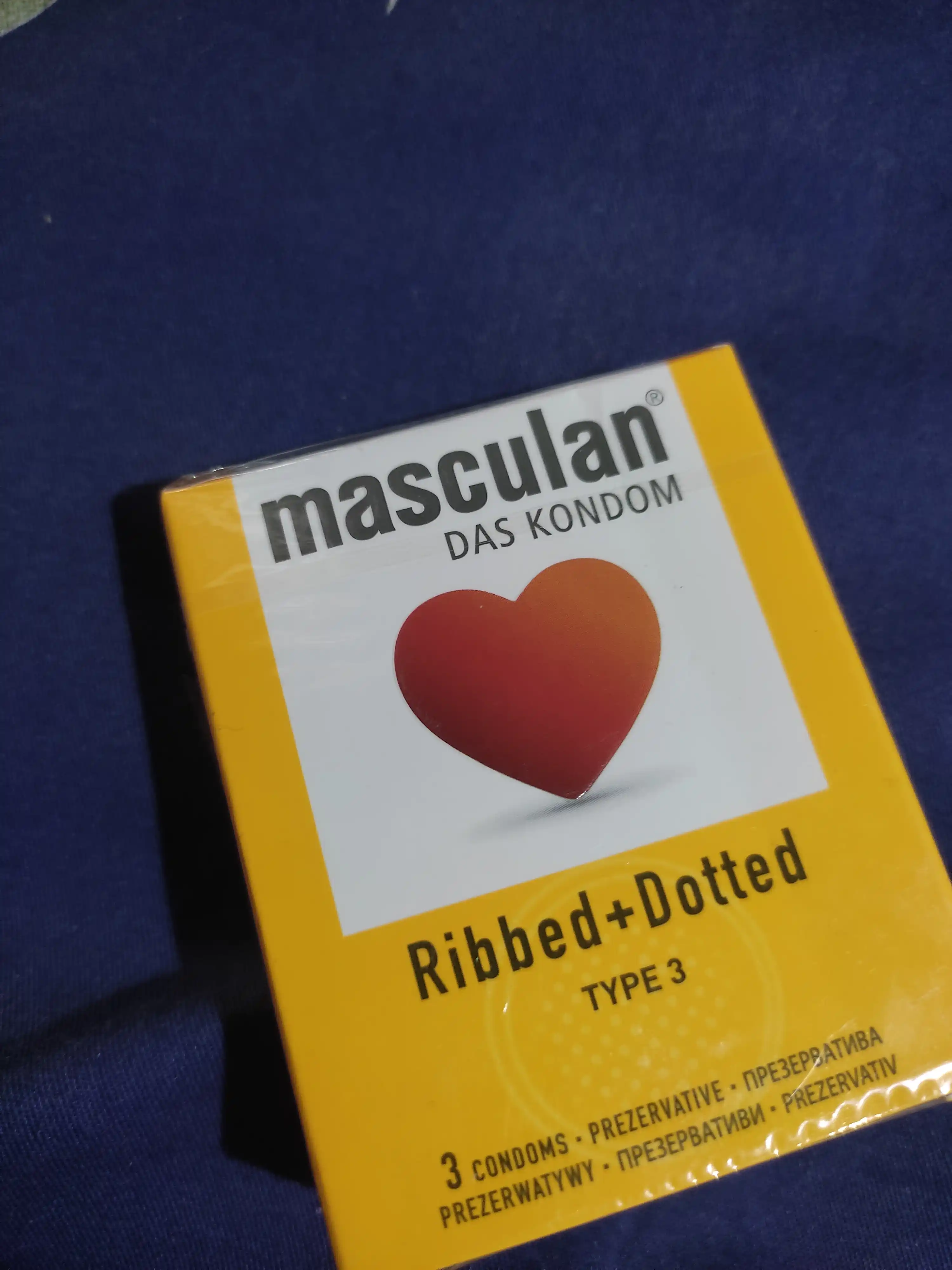 Презервативы "Masculan", из натурального латекса со смазкой, 3 шт