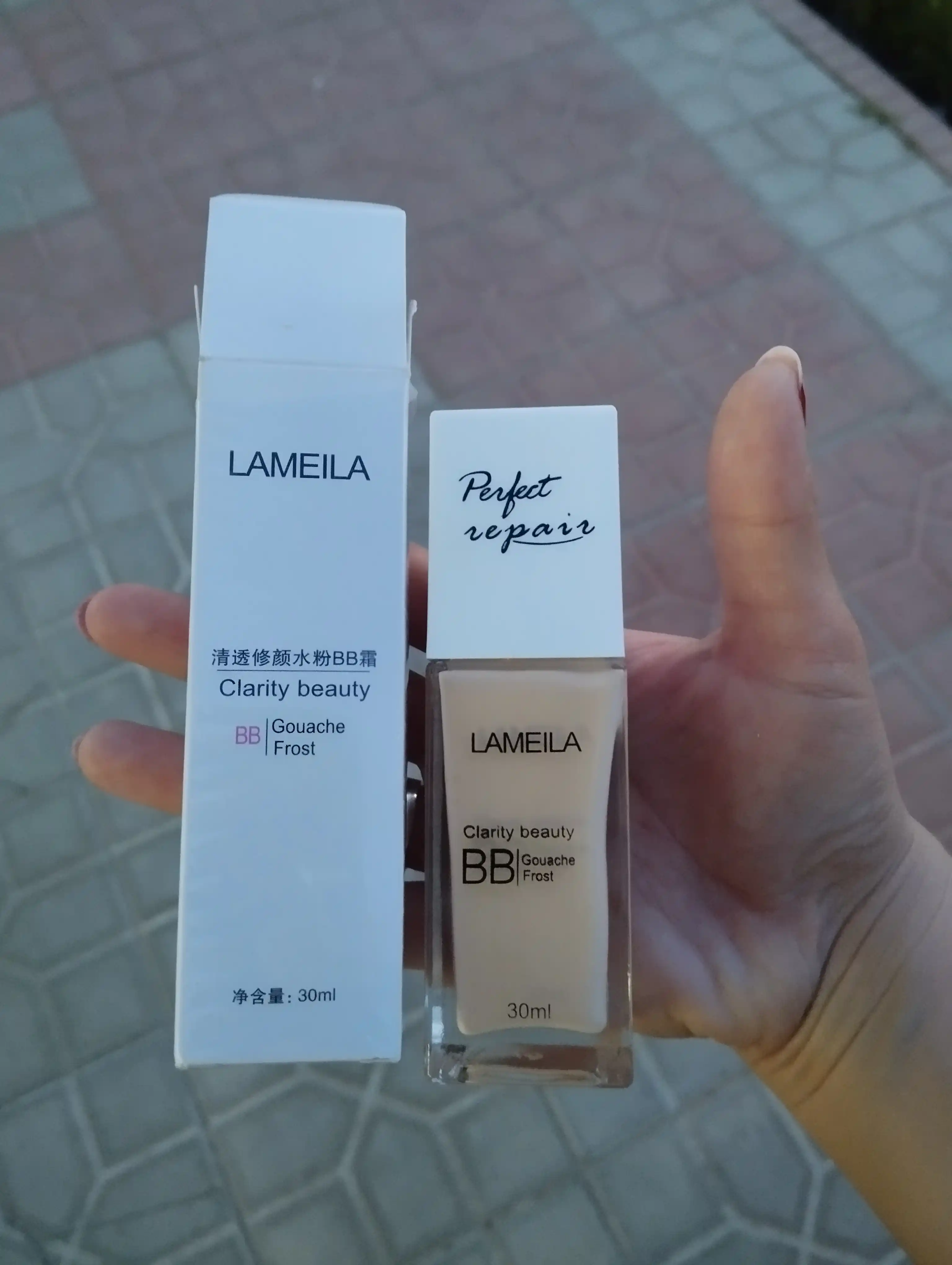 BB krem namlovchi, oqartiruvchi, Lameila