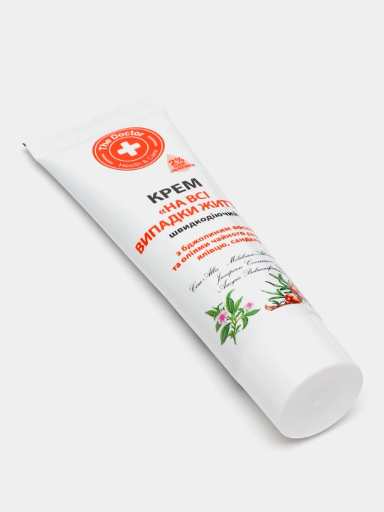 Terini parvarish qilish uchun krem "Домашний доктор" Barcha holatlar uchun, 30 ml