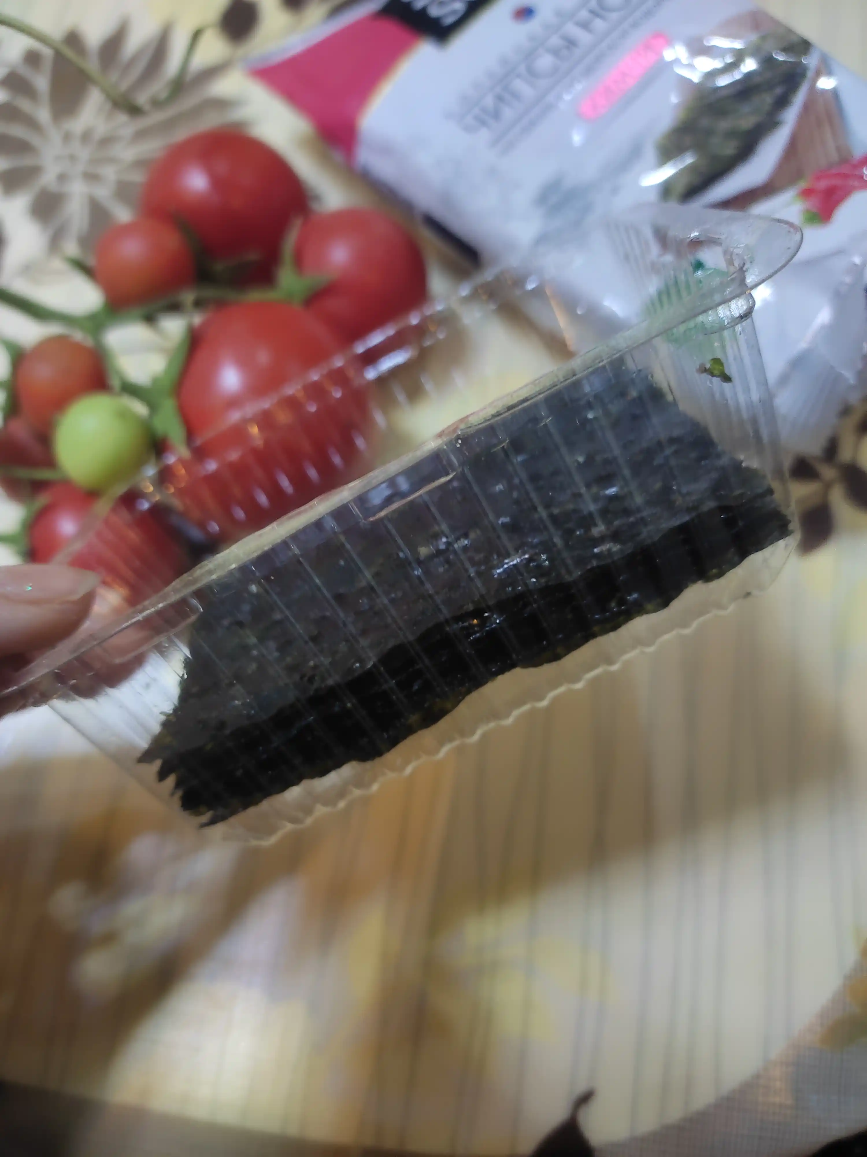 Nori chipslar dengiz o'tidan Sen Soy Kimchi, 4,5 gr